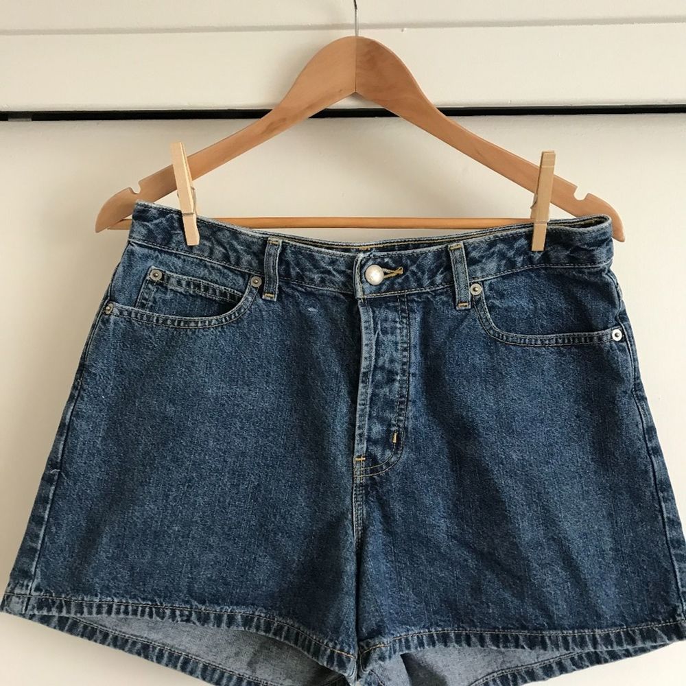 Halogen Button Fly Jean Shorts*